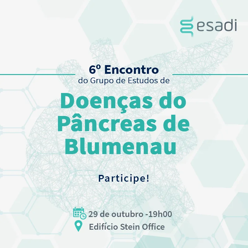 6º Encontro do Grupo de Estudos sobre Doenças Pancreáticas em Blumenau