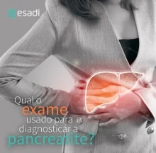 Qual o exame utilizado para diagnosticar a pancreatite?