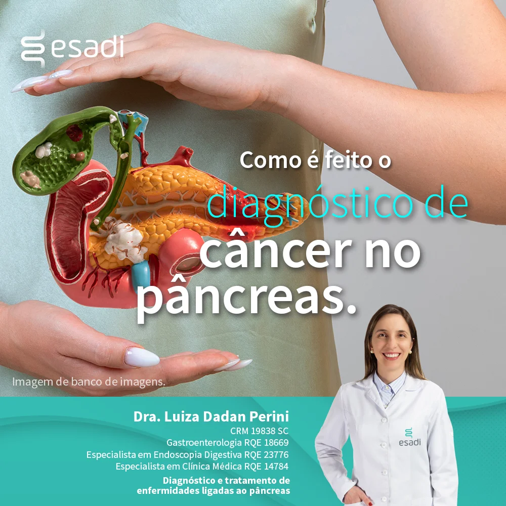 Como é feito o diagnóstico de câncer no pâncreas