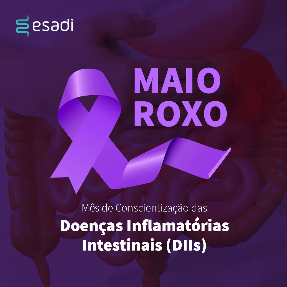 Maio Roxo - Mês da Conscientização das Doenças Inflamatórias Intestinais