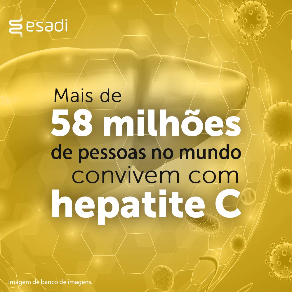 Mais de 50 milhões de pessoas no mundo convivem com hepatite C